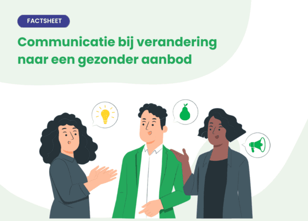 Factsheet 'Communicatie bij verandering'